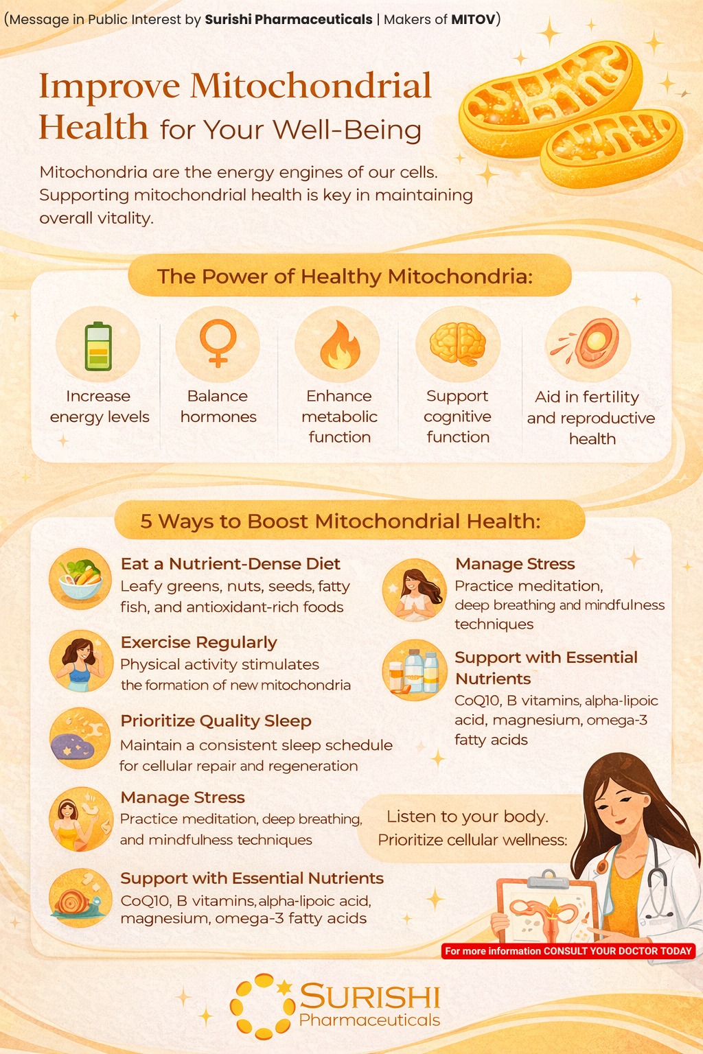 Improve Mitochondrial Health