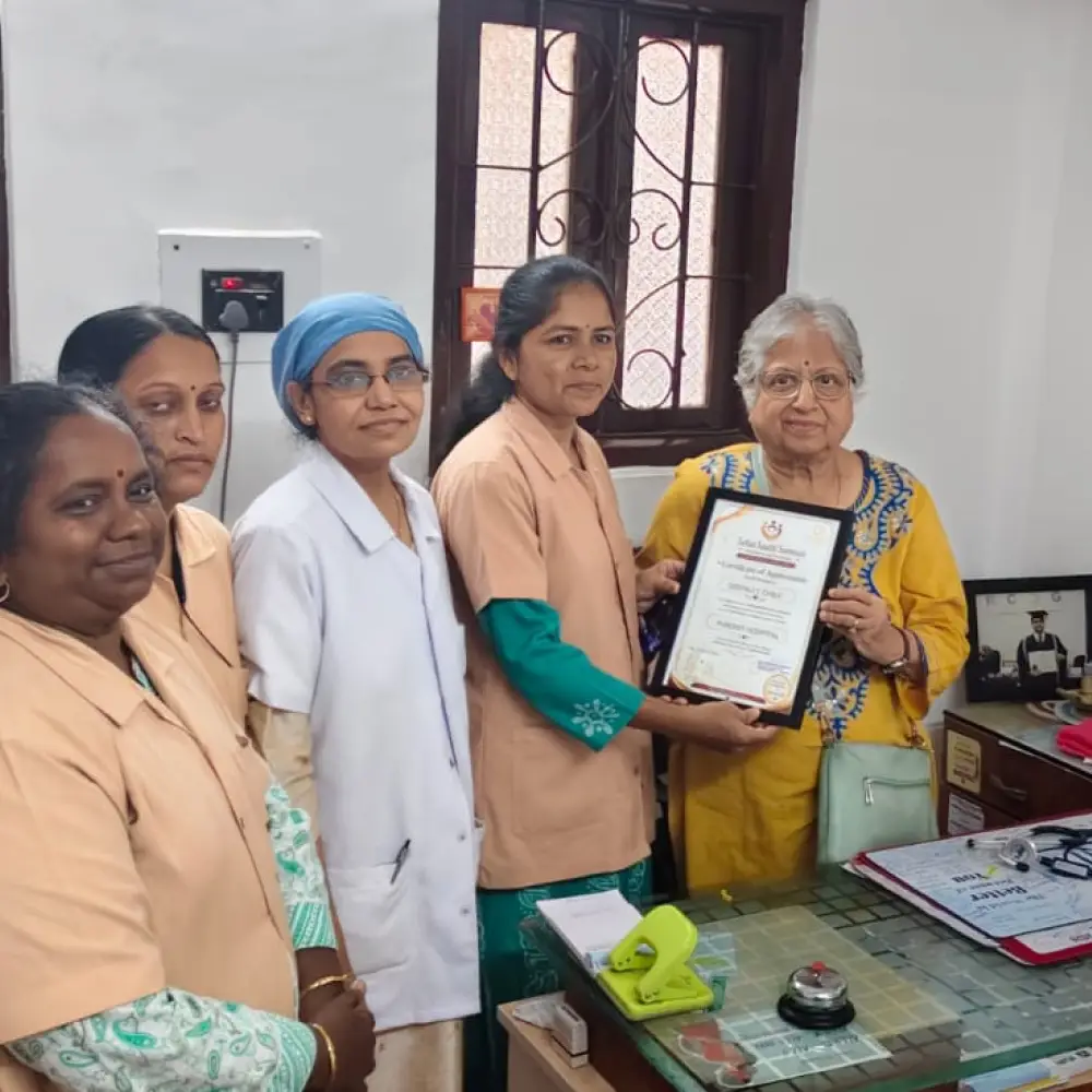 Dr Anuradha Purohit SSS Certificate