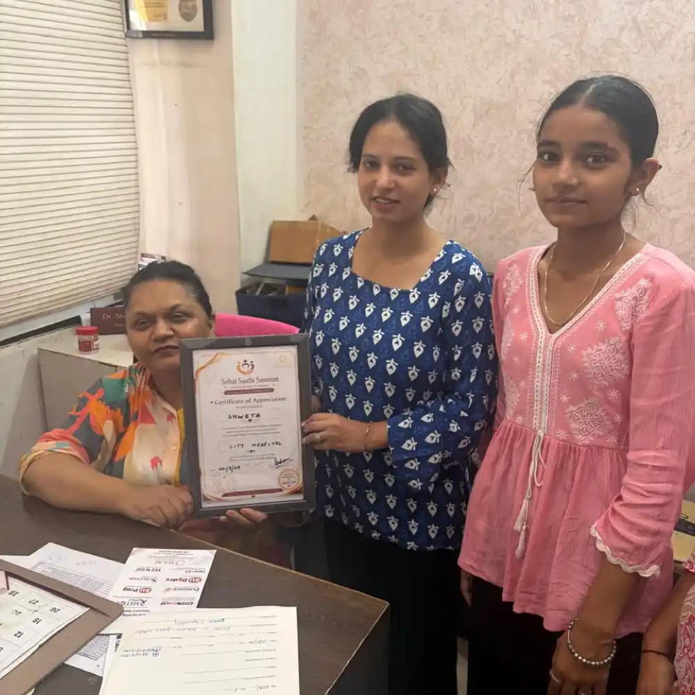 Dr Archana Aggarwal SSS Certificate