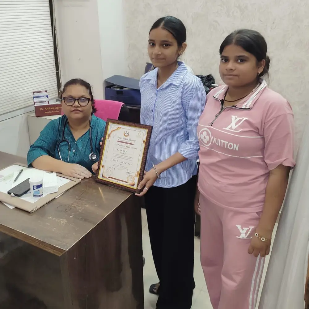 Dr Archna Aggarwal SSS Certificate