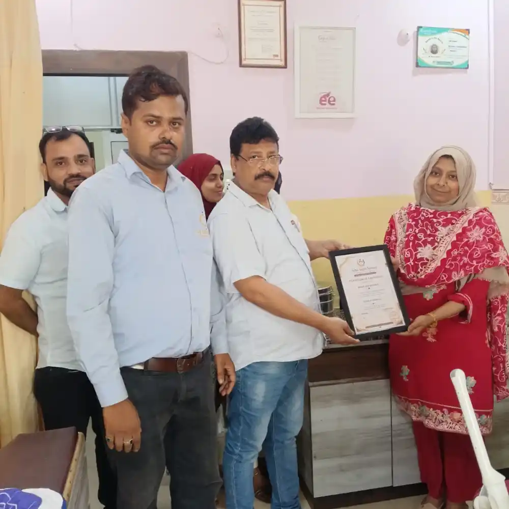 Dr Heena Arzoo SSS Certificate