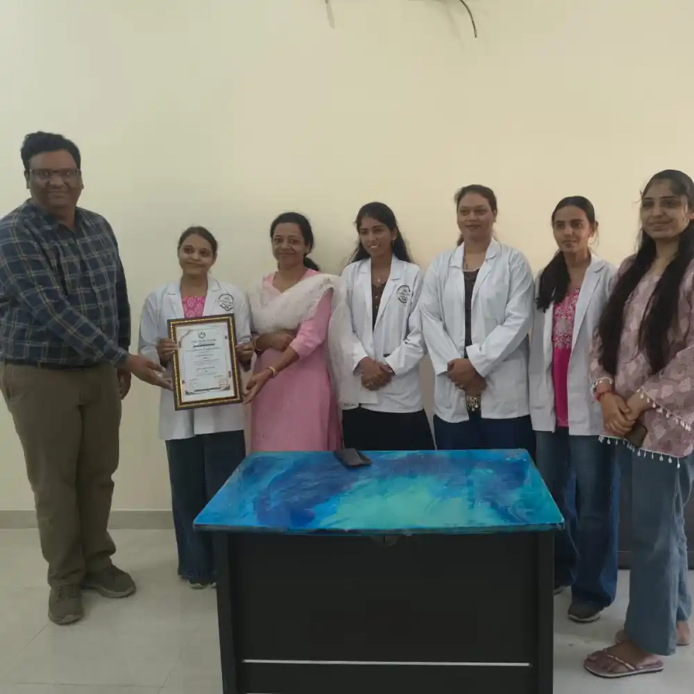 Dr JINI GUPTA SSS Certificate