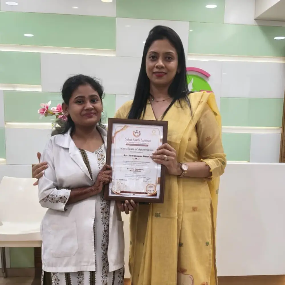 Dr Khushboo Gosaliya SSS Certificate