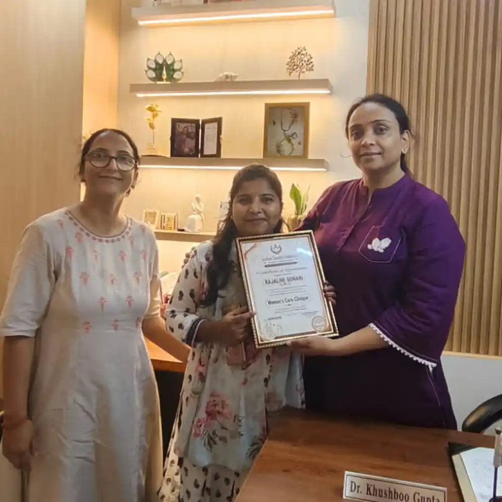 Dr Khushboo Gupta SSS Certificate