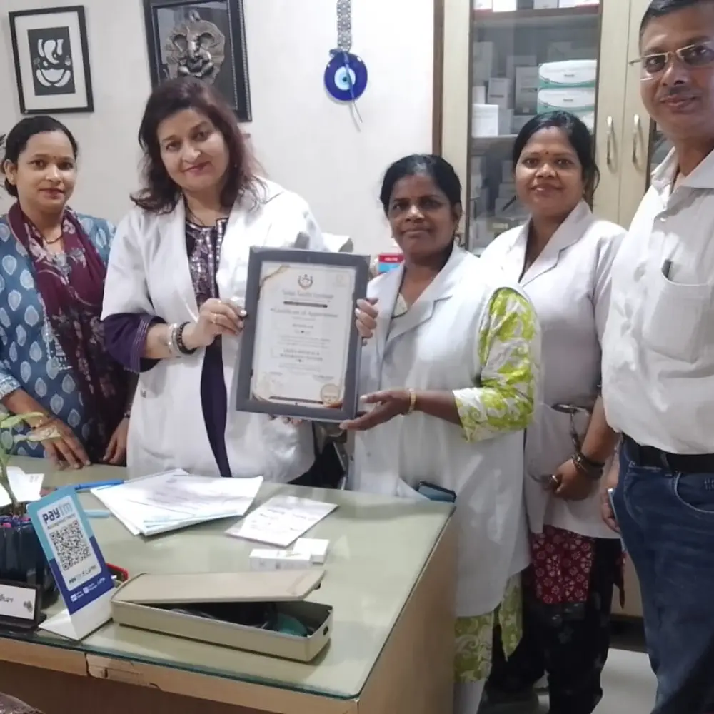Dr Leena Jadhav SSS Certificate