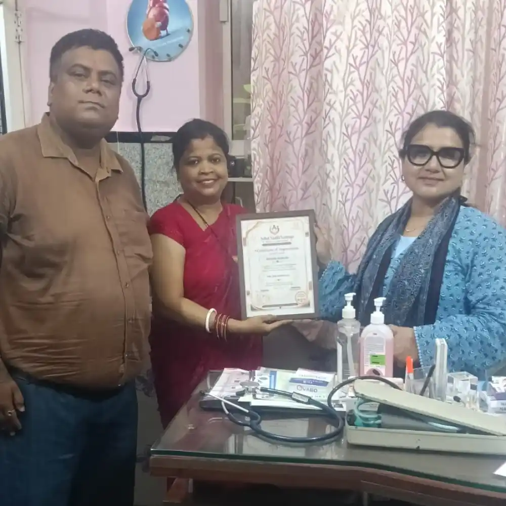 Dr Madhavi SSS Certificate