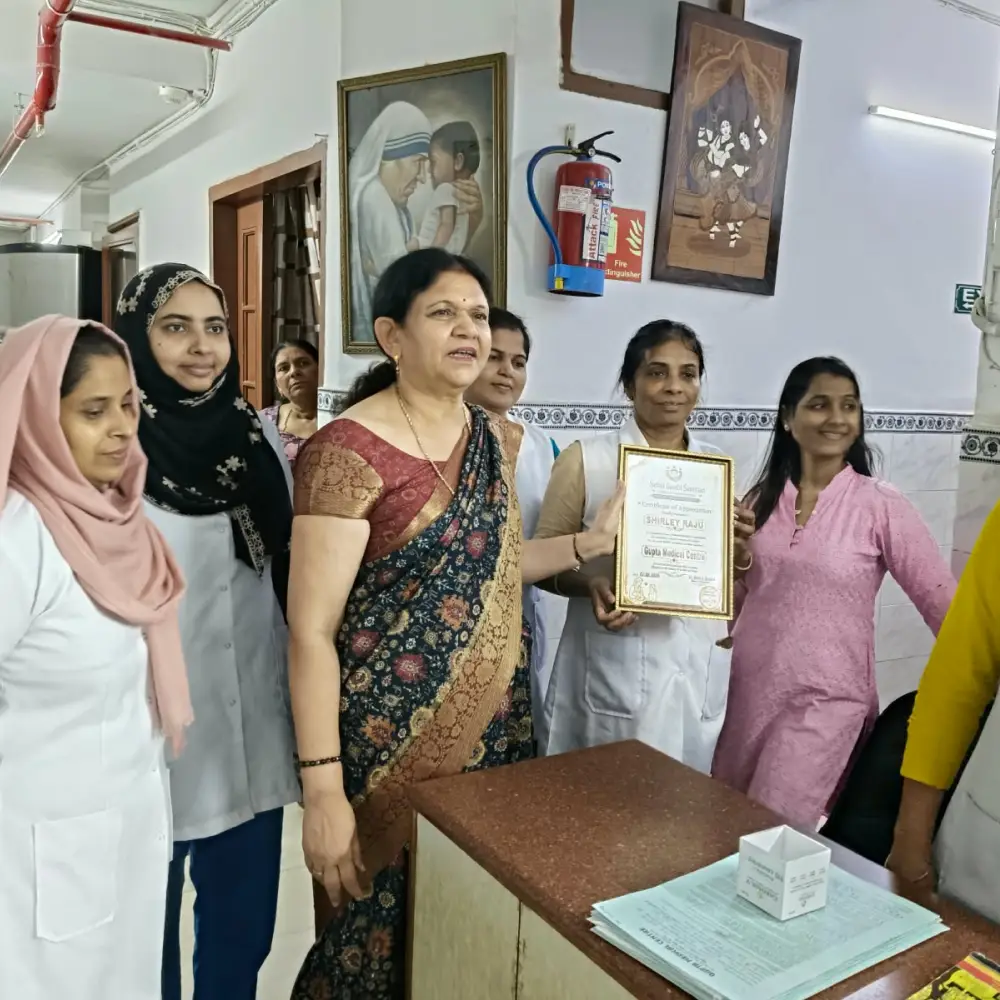 Dr Meera Gupta SSS Certificate