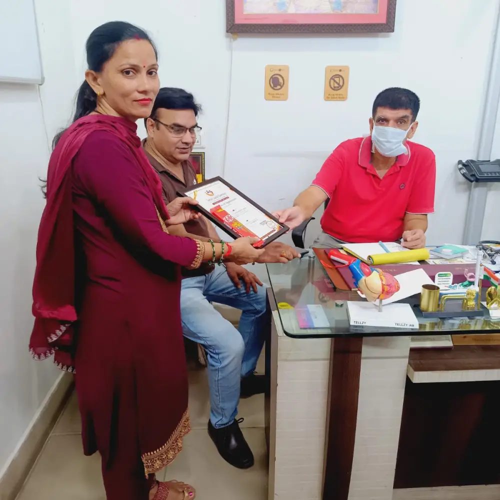 Dr Naini mayyar SSS Certificate