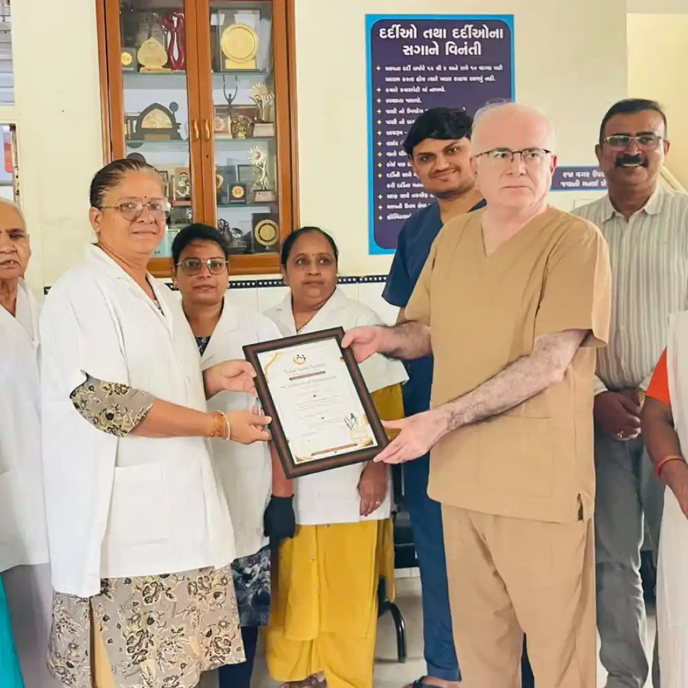 Dr Ranjit Joshi SSS Certificate
