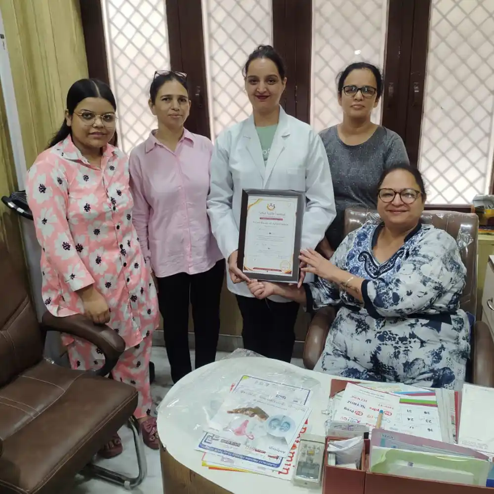 Dr Ranju Marwaha SSS Certificate