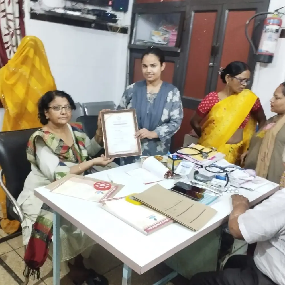 Dr Renu Gupta SSS Certificate
