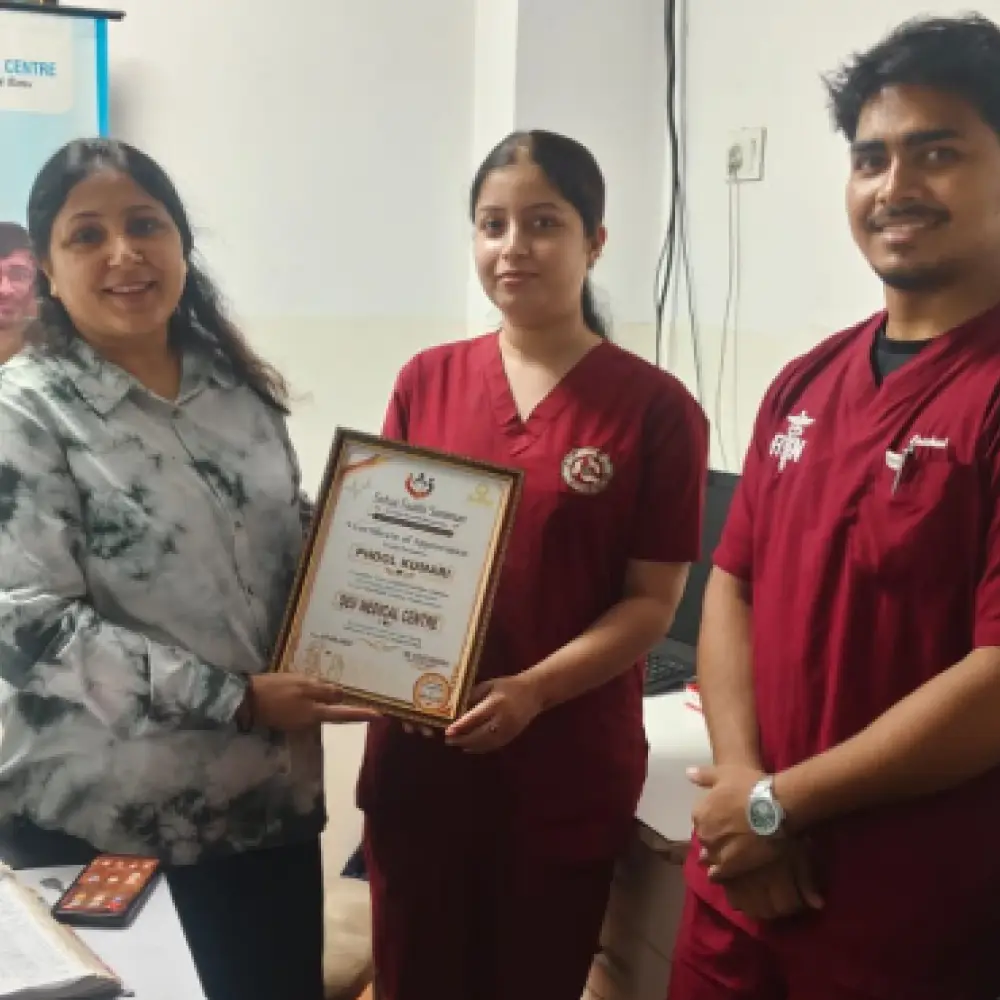Dr STUTI MISHRA SSS certificate