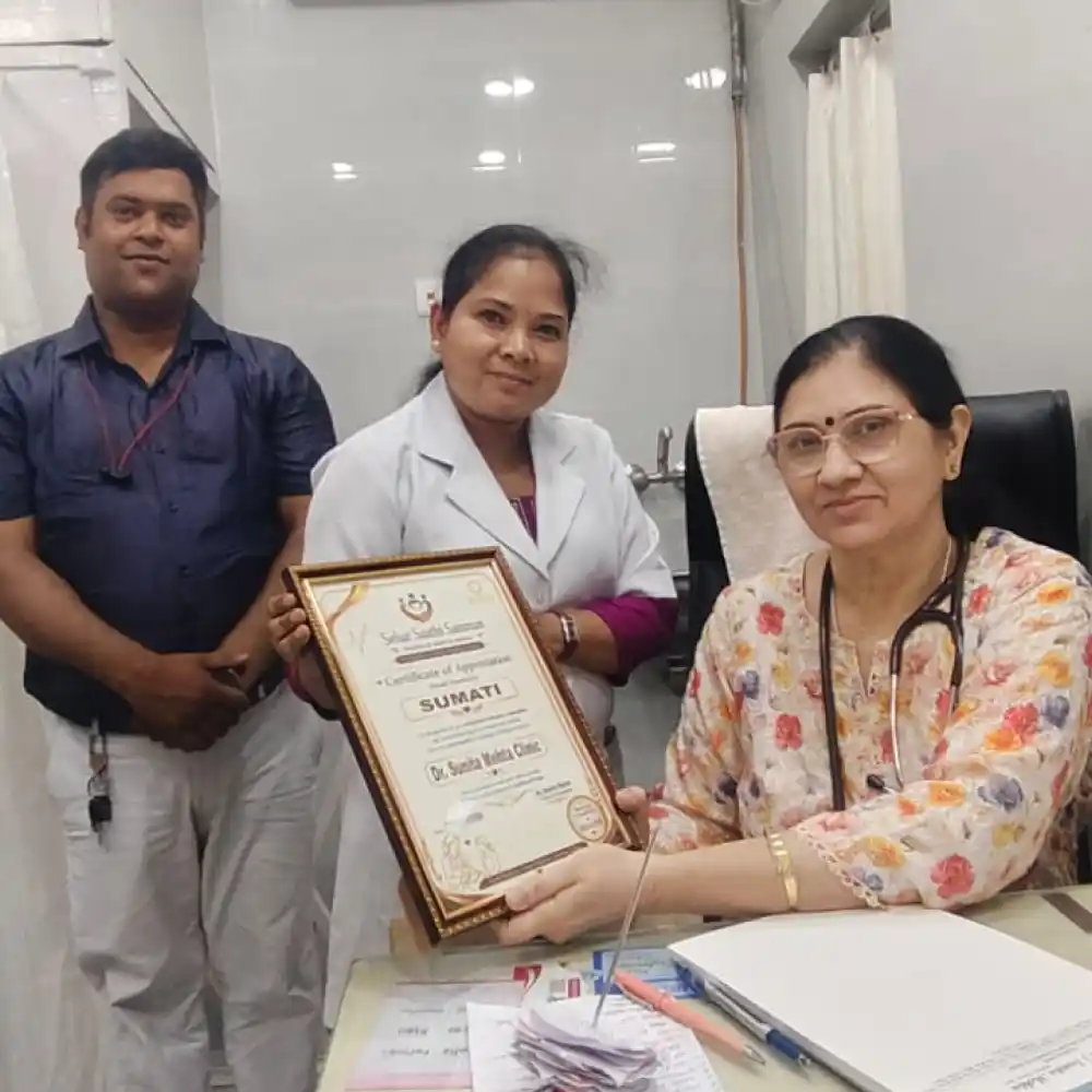 Dr SUNITA MEHTA SSS Certificate
