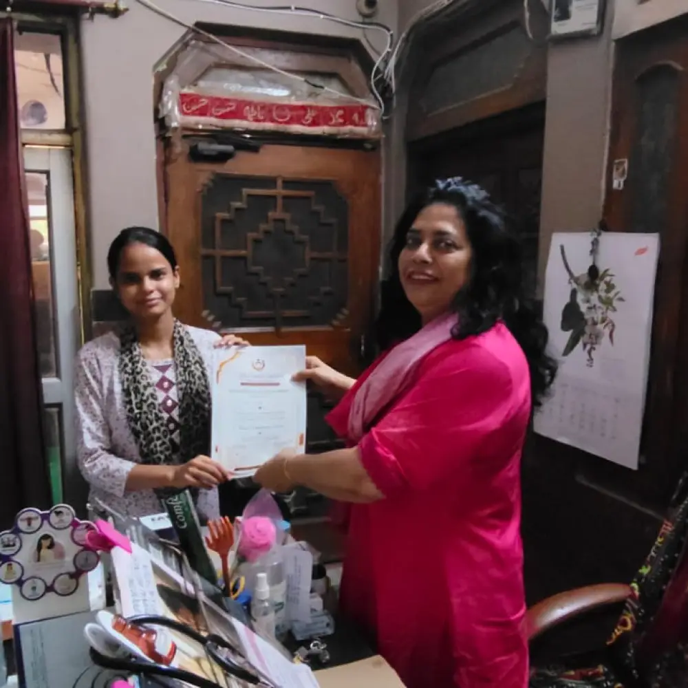 Dr Saba khan SSS Certificate