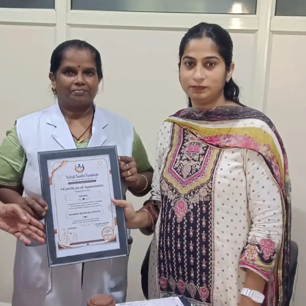 Dr Samia Parveen SSS Certificate