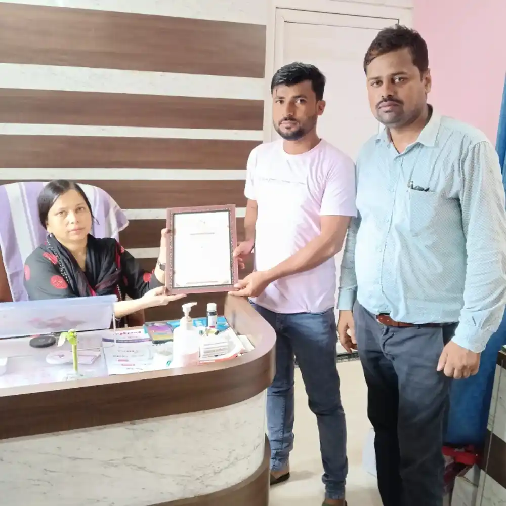 Dr Sheereen Saba SSS Certificate