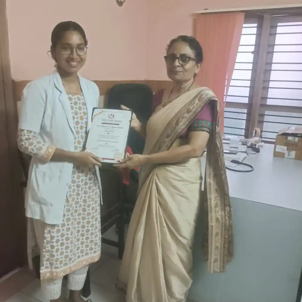 Dr Sujatha SSS Certificate