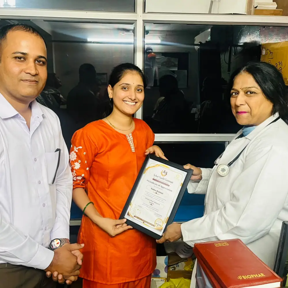 Dr VANDANA MITTAL SSS Certificate