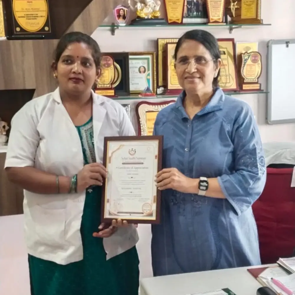 Dr anju Rastogi SSS Certificate