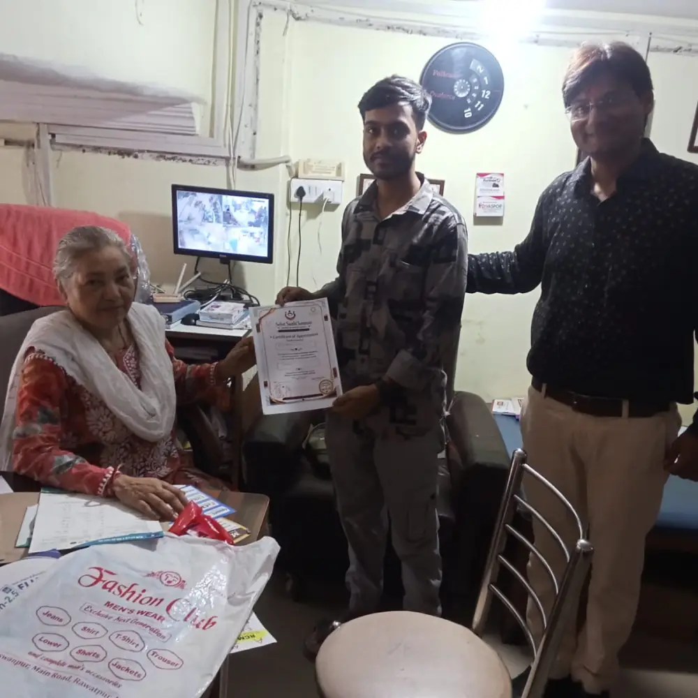 Dr mithlesh gaur SSS Certificate