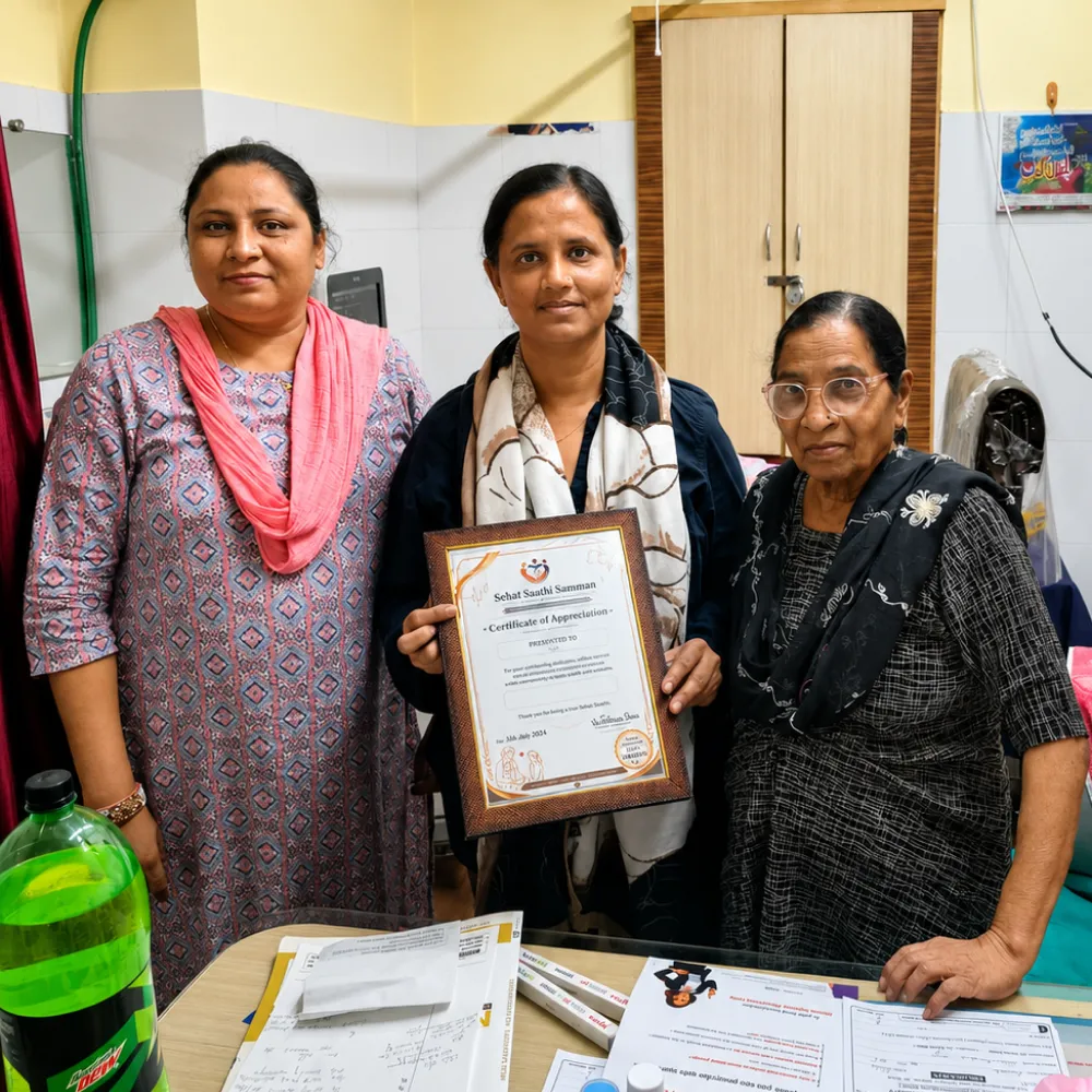 Sehat saman certificate 11