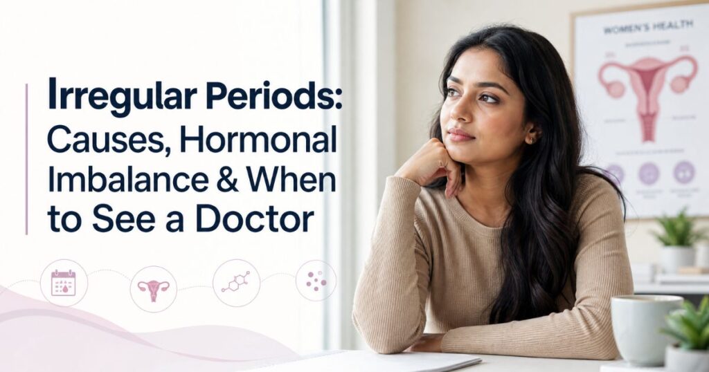 Irregular Periods: Causes, Hormonal Imbalance & When to See a Doctor